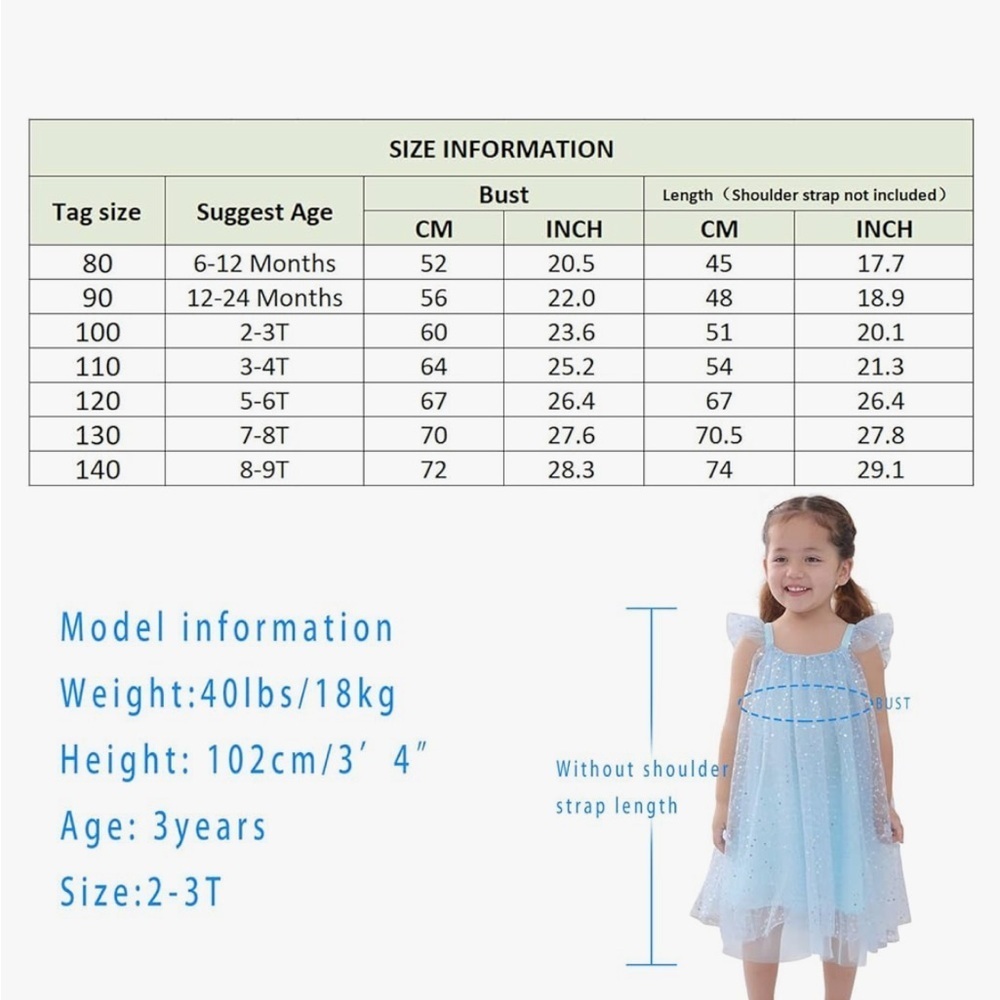 12-14 month tulle sequin dress - Picture 6 of 7